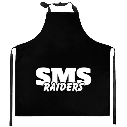 SMS Raider spirit wear and game day wear Kitchen Aprons