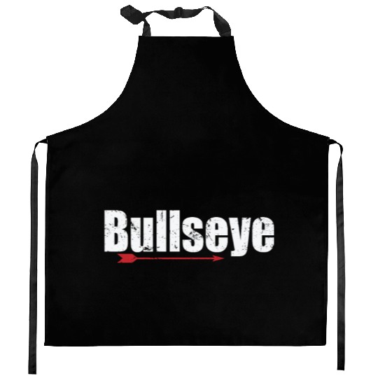 Bullseye Archery Kitchen Aprons
