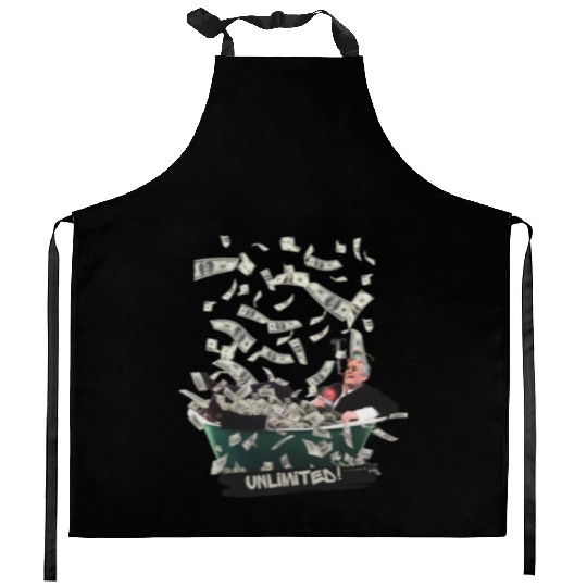 Unlimited Money Kitchen Aprons