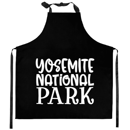 Yosemite National Park Kitchen Aprons