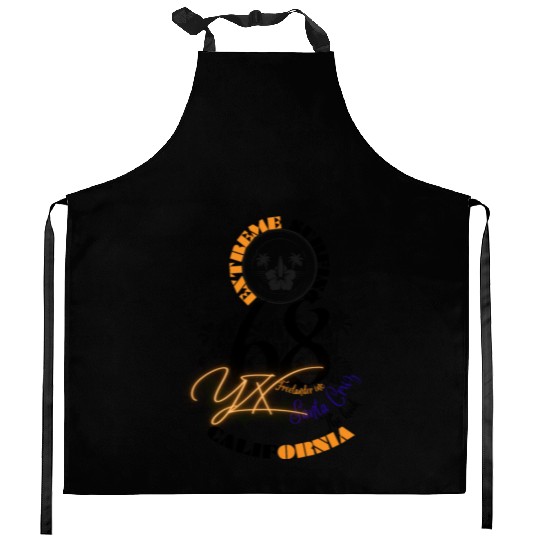 Extreme surfing santa cruz california Kitchen Aprons