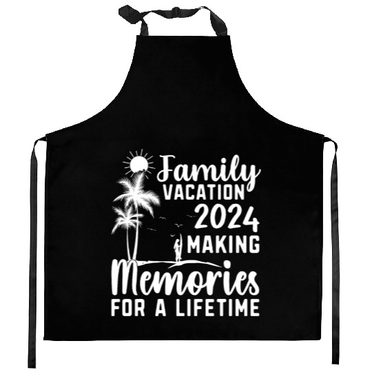Family Vacation Making Memories Lifetime Kitchen Aprons