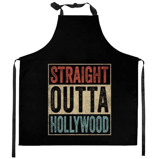 California Straight Outta Hollywood Kitchen Aprons