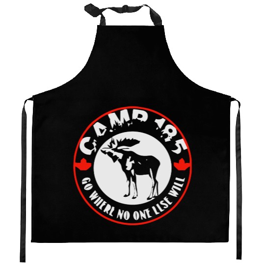 Camp 185 Moose Kitchen Aprons