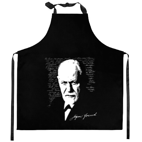 Sigmund Freud Kitchen Aprons