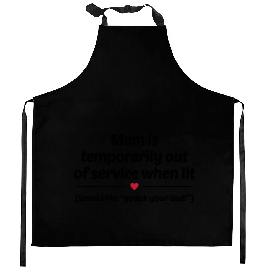Go Ask Your Dad Kitchen Aprons