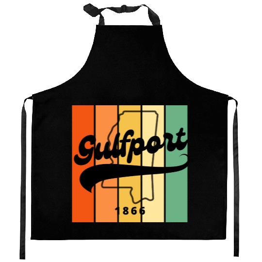 Gulfport Mississippi 1866 Kitchen Aprons