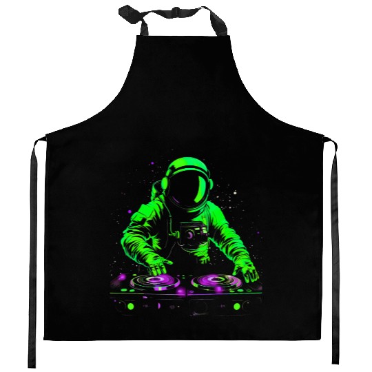Astro DJ Kitchen Aprons