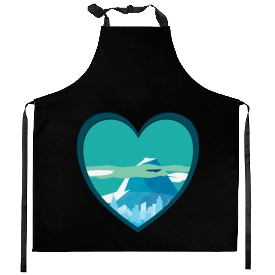 Blue mountain Kitchen Aprons
