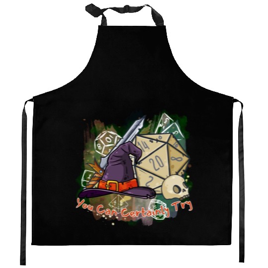 You Can Certainly Try - GameMaster Kitchen Aprons