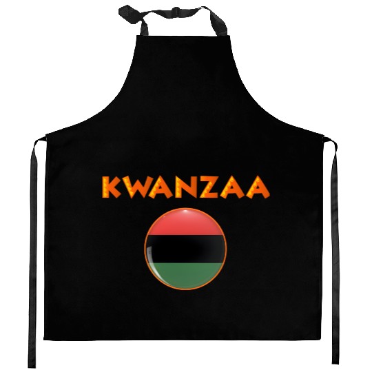 Kwanzaa's Cultural Tapestry, Songs, Dances, Drums. Kitchen Aprons