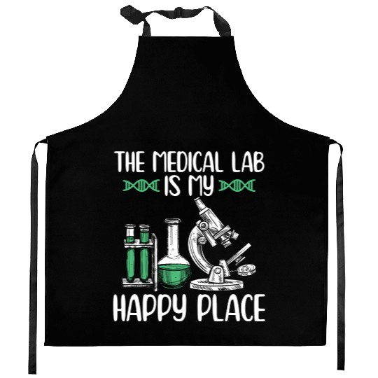 Medical lab technicians | Lab chemistry gifts Kitchen Aprons