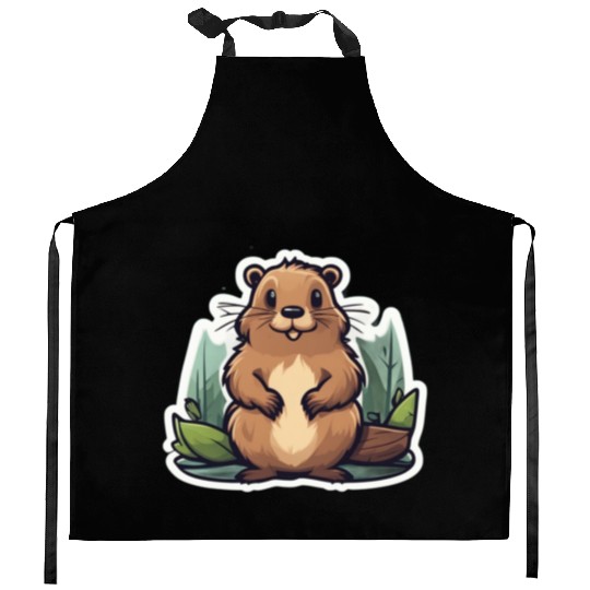 Eager Beavers Kitchen Aprons