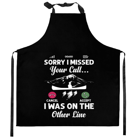 Angler |Fischer |Fishing |Sorry I Missed Kitchen Aprons