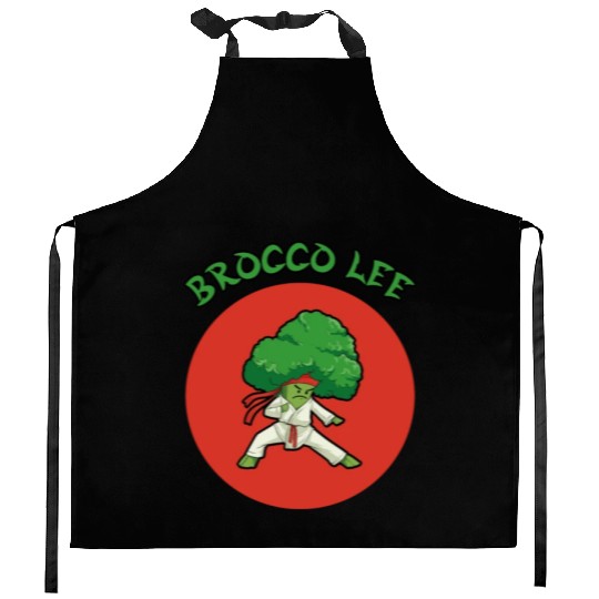 Japan Karate Martial Arts MMA Broccoli Kitchen Aprons