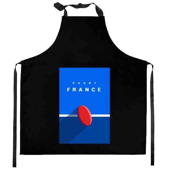 RUGBY FRANCE Kitchen Aprons