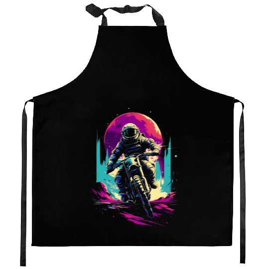 Astro Cycle Kitchen Aprons