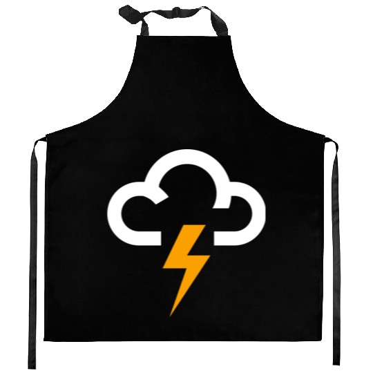 Mood Lightning Rain Sad Anger Kitchen Aprons