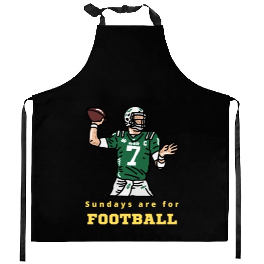 Sundays Are For Football - Sunday Football Kitchen Aprons