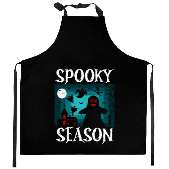 Spooky Season Kitchen Aprons
