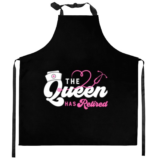 The Queen Retired nurse Kitchen Aprons