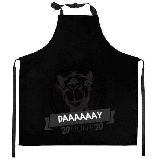Camel Hunt Hump Day Hunter Hunting Buck Dey Kitchen Aprons