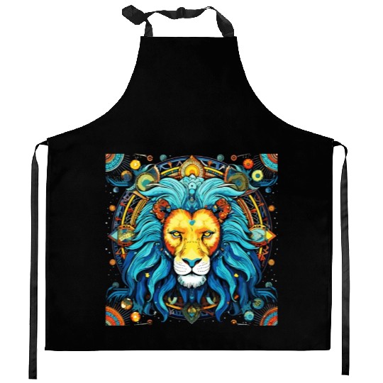 Embrace Your Leo Identity: Leo Pride Kitchen Aprons