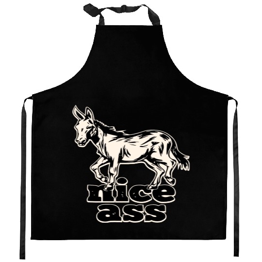 Nice Ass ©WhiteTigerLLC.Com LIKE US ON FACEBOOK Kitchen Aprons