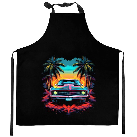 Exotic Camaro Z28 Kitchen Aprons