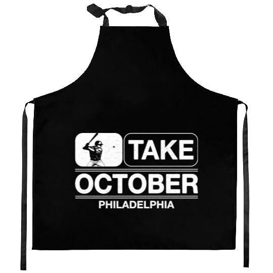Take October Philly Philadelphia Kitchen Aprons