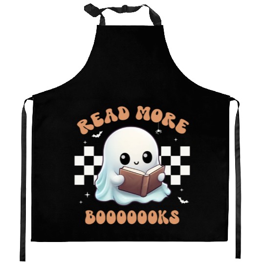 Read More Booooks | Book Lover | Funny Teacher Kitchen Aprons