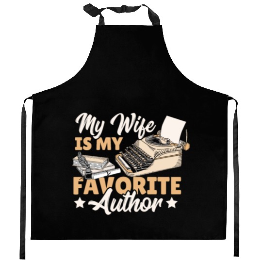 Journalist Writing Bookworm Novelist Gifts Kitchen Aprons