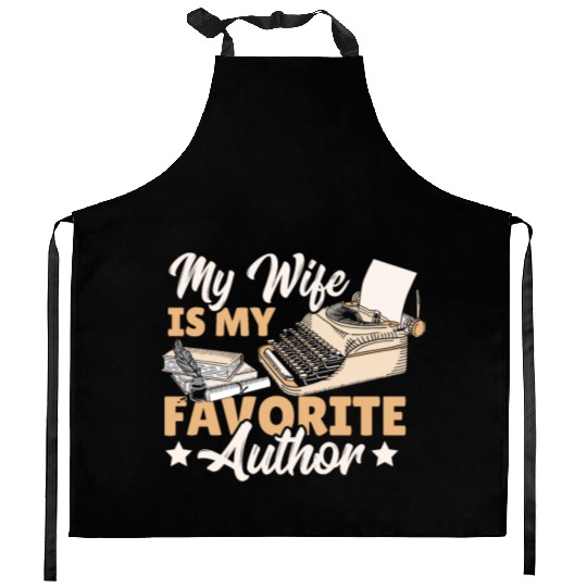 Journalist Writing Bookworm Novelist Gifts Kitchen Aprons