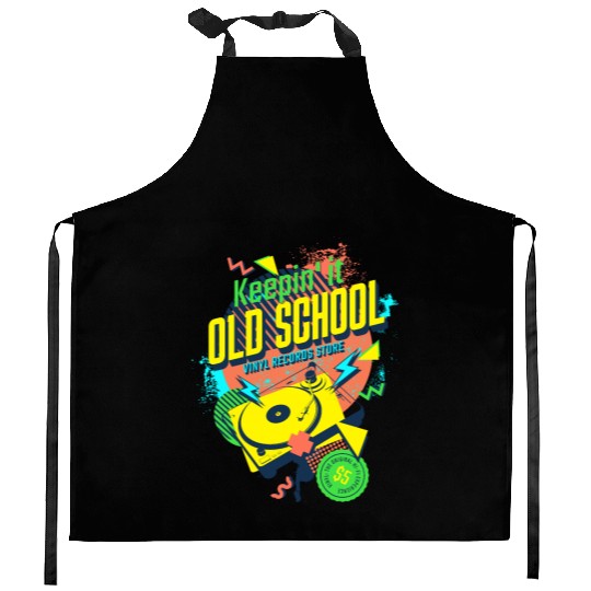 Keepin' It Old School Kitchen Aprons