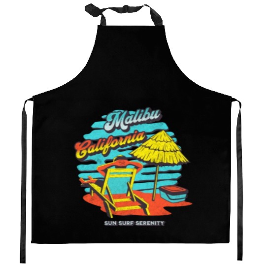 Malibu California Kitchen Aprons