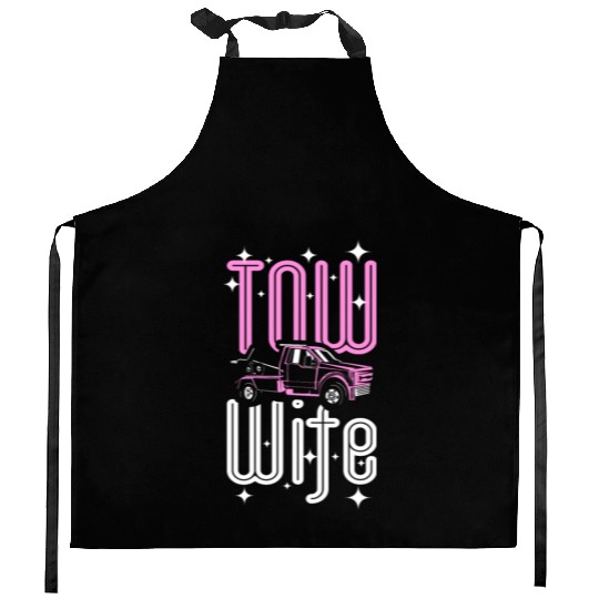 Tow wife, Tow truck drivers wife Kitchen Aprons