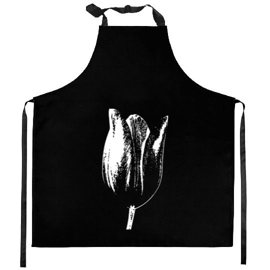 Tulip Gardening Single Kitchen Aprons