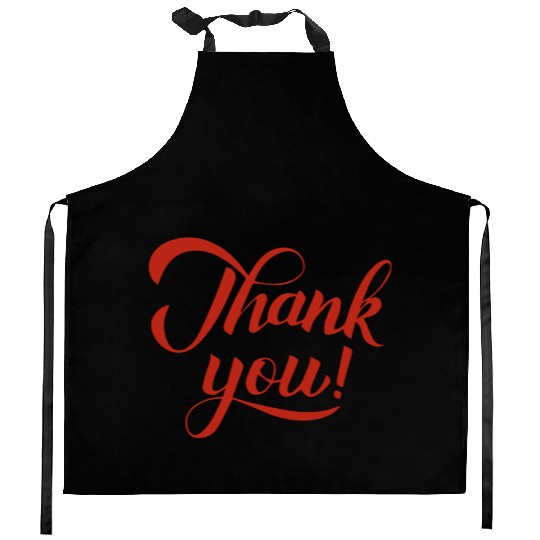 Thank You For Leaving Me Alone Graphic Design For Kitchen Aprons