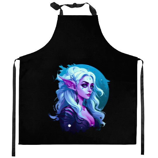 Enchanted Spectrum Elf Kitchen Aprons