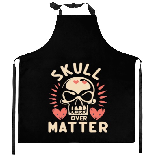 Totenkopf Skull Skulls Totenschädel Spruch Kitchen Aprons