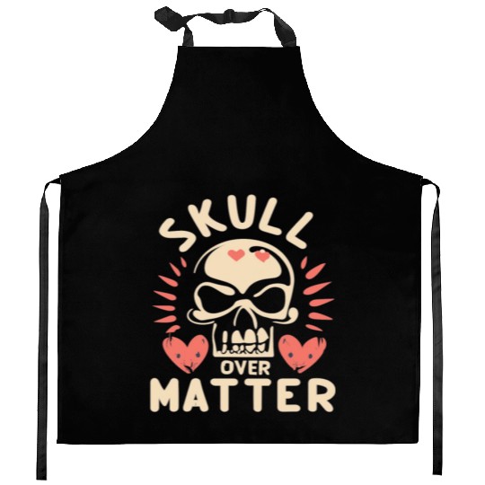 Totenkopf Skull Skulls Totenschädel Spruch Kitchen Aprons