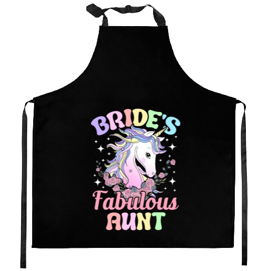 Wedding Bridal Party Kitchen Aprons