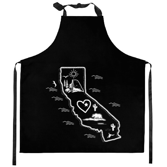 Yosemite National Park Kitchen Aprons