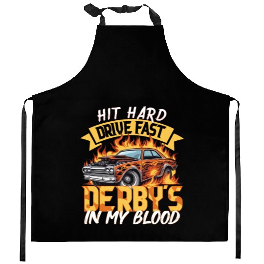 Demo Derby Demolition Derby Demolition Derby Lover Kitchen Aprons