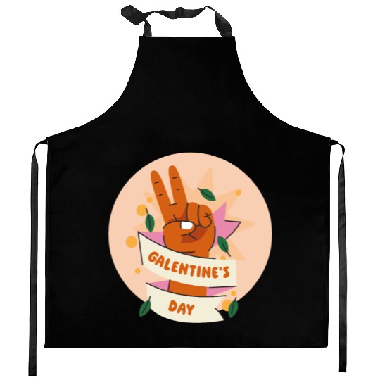 Be My Galentine. Galentine's Day Kitchen Aprons