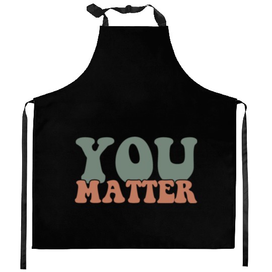 Dear Person Behind Me Message front Kitchen Aprons