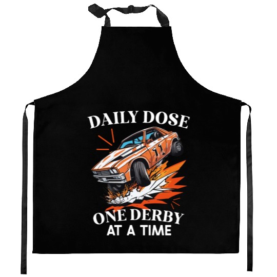 Demo Derby Demolition Derby Demolition Derby Lover Kitchen Aprons