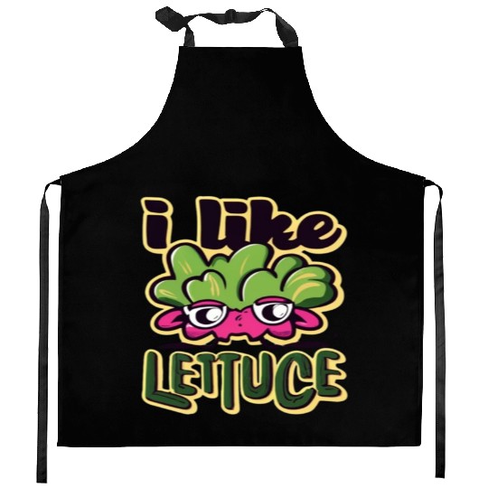 I Like Lettuce Kitchen Aprons