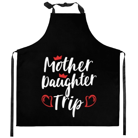 Mother Daughter Trip Weekend Vacation Mom Daughter Kitchen Aprons