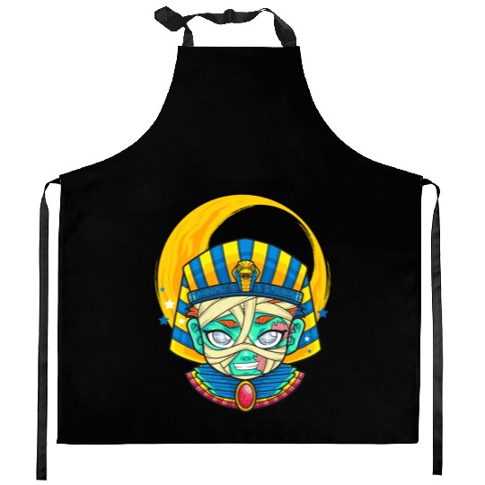 Halloween Cute Mummy Kitchen Aprons
